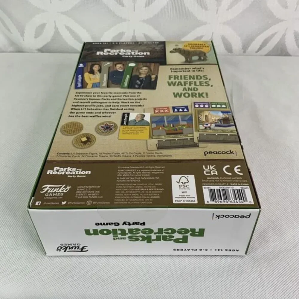Funko Parks‎ and Recreation Party Game - New Sealed